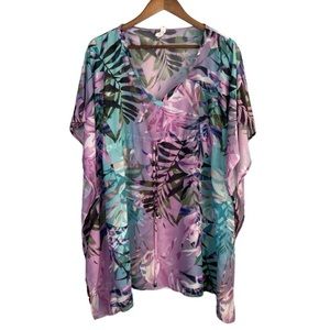 Apana Colorful Blouse Size Medium